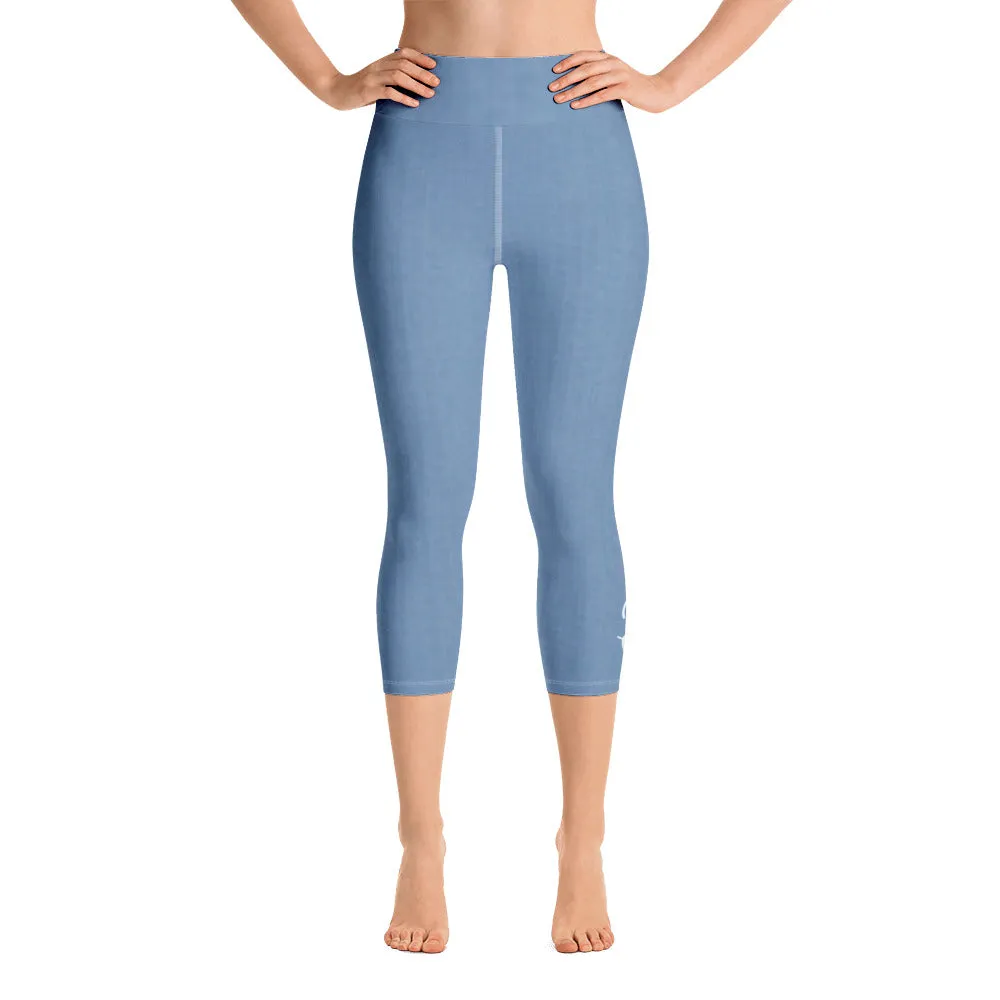 Lapis Space Yoga Capri Leggings