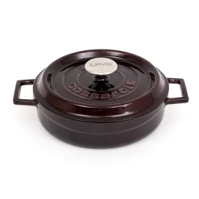 LAVA Premium Multipurpose Round Cast Iron Dutch Oven 24 cm