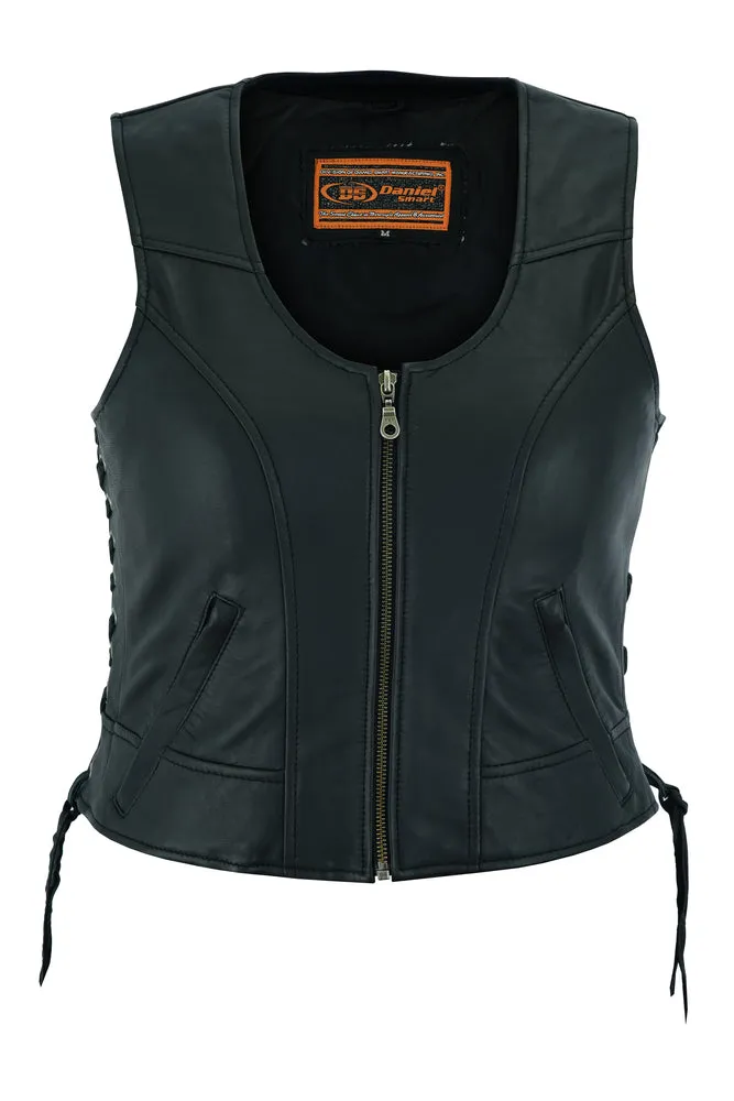 Leather Women's Stylish Lightweight Vest