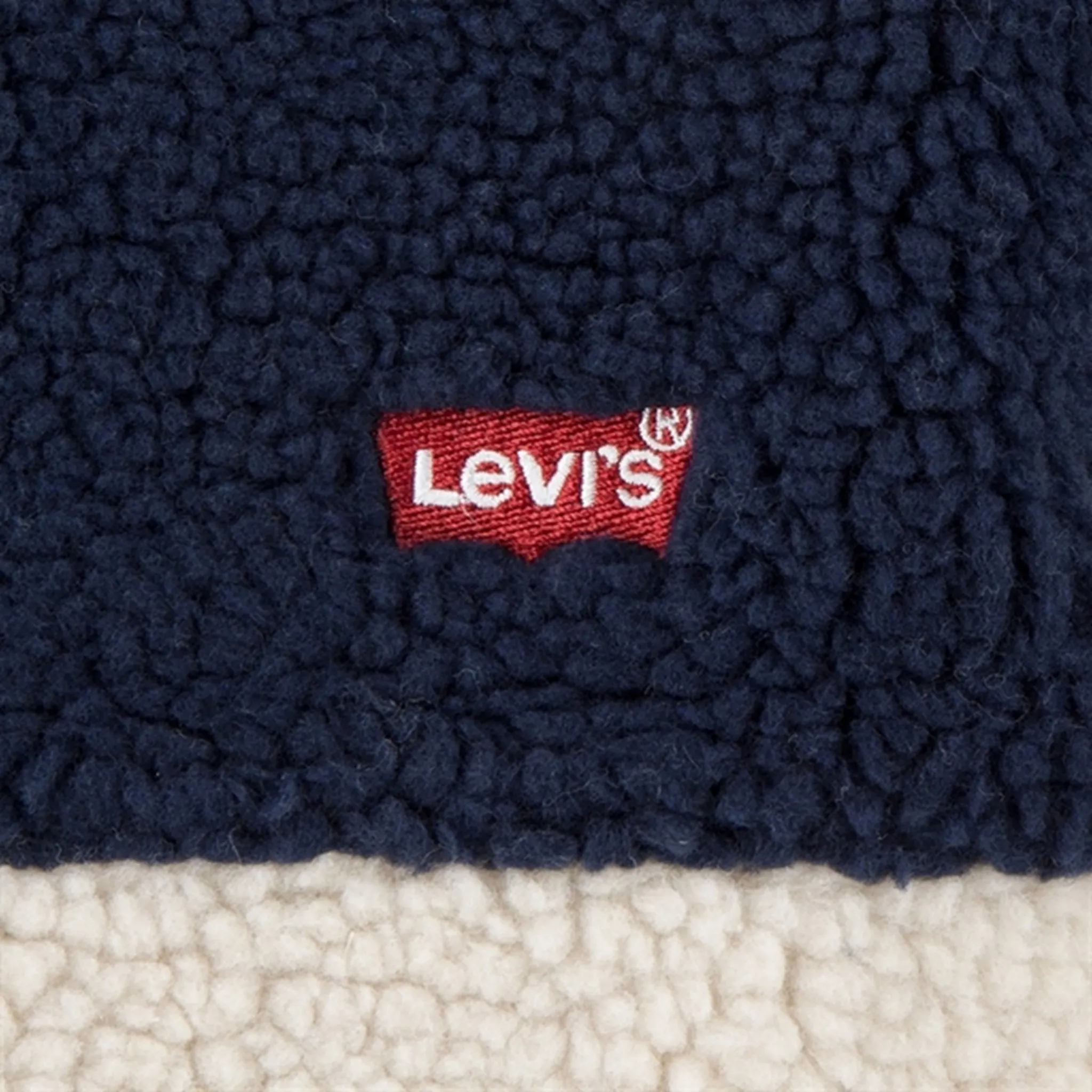 Levi's Colorblocked Sherpa Jacket Rainy Day