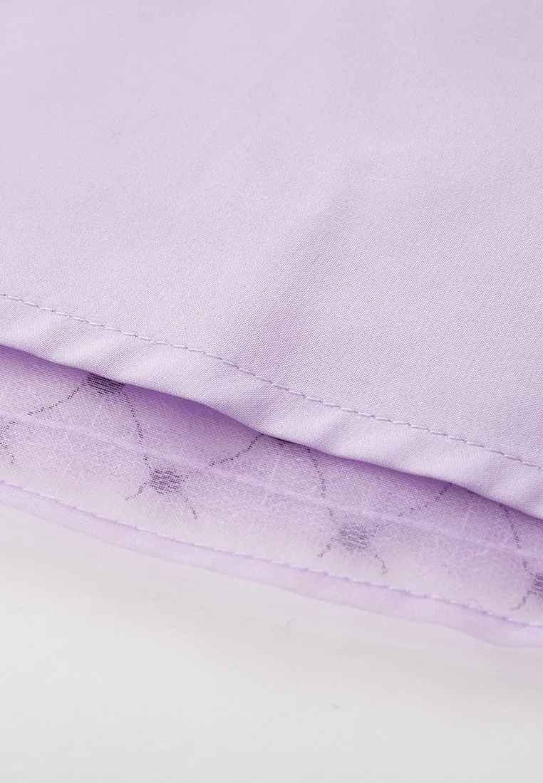Lithe Lilac Layered Skirt