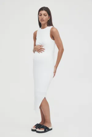 Luxe Shift Dress (White) - FINAL SALE