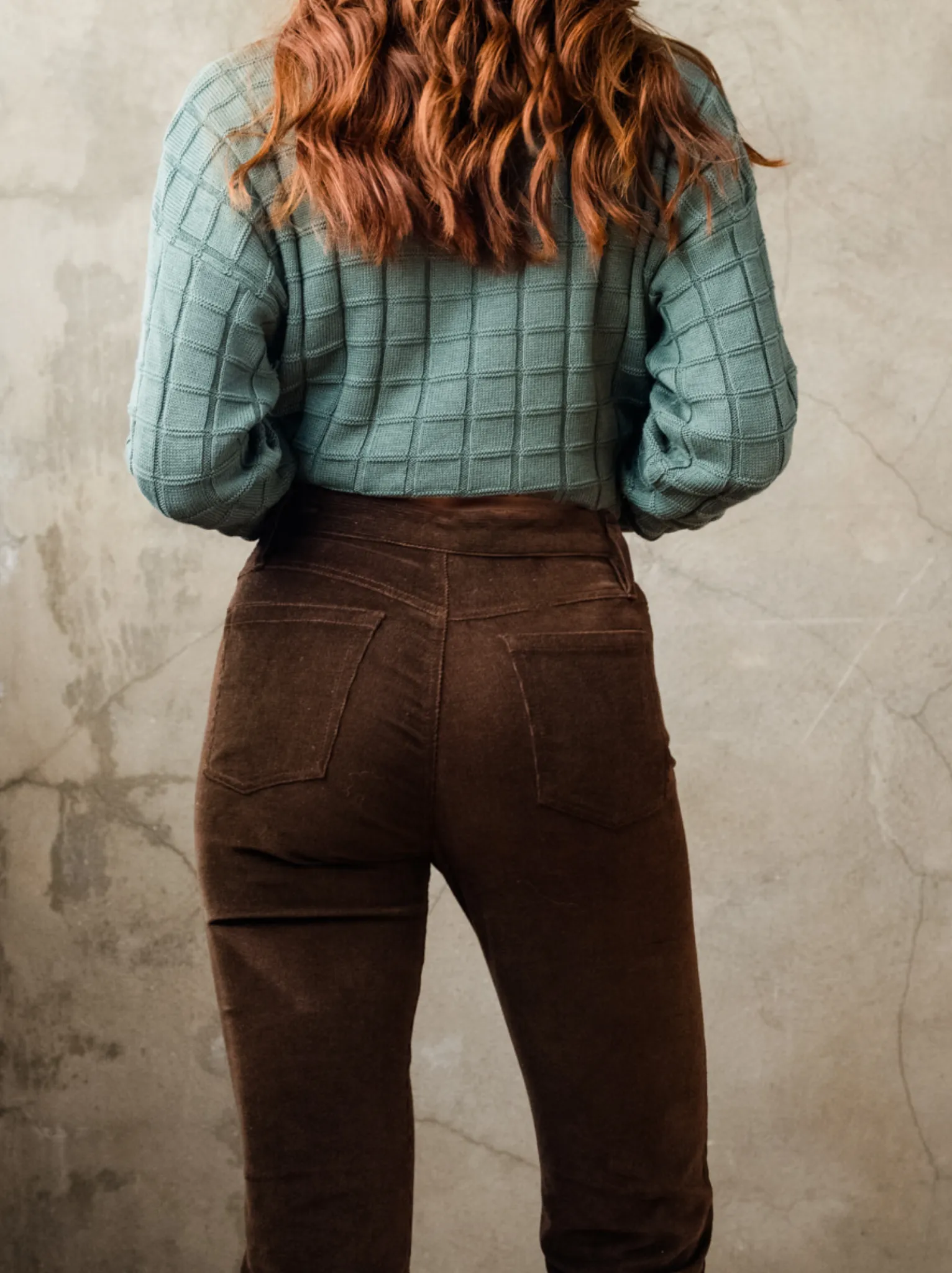 Mabel Corduroy Cigarette Pant