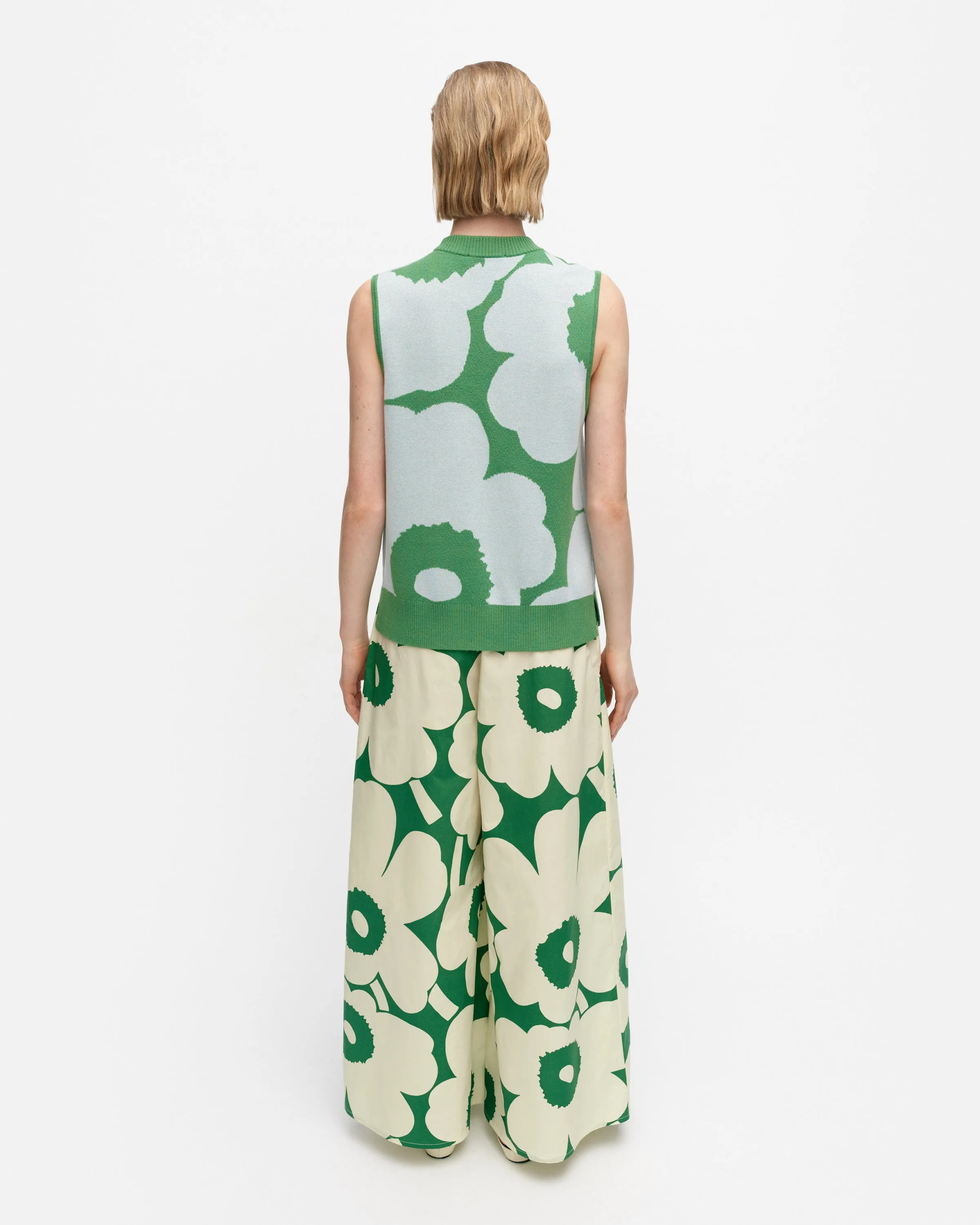 Marimekko Kulma Unikko Knitted Wool Vest