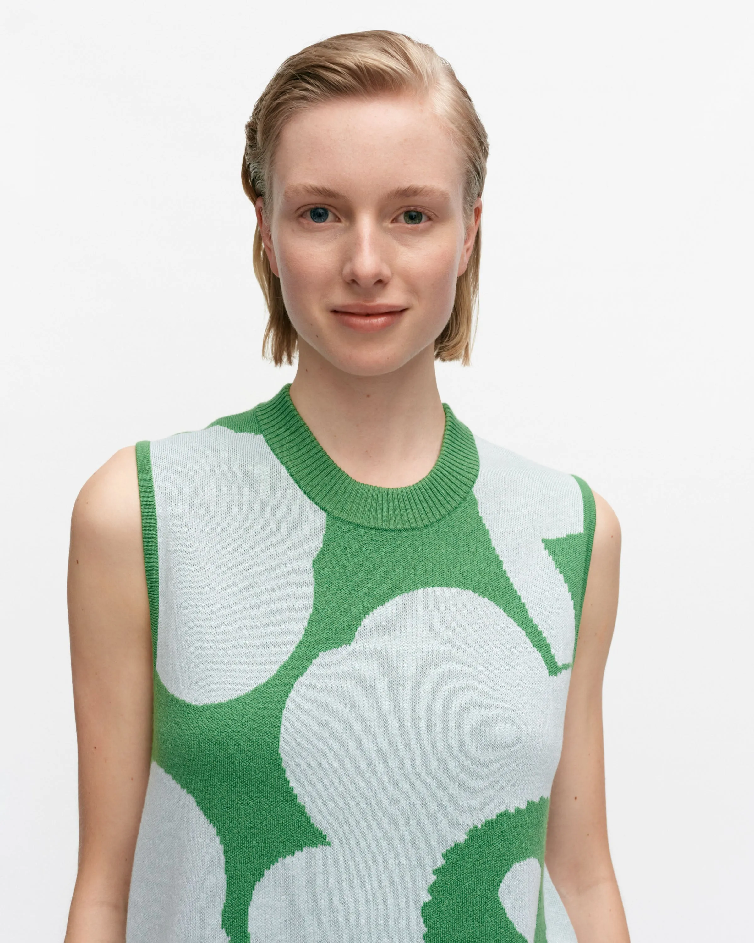 Marimekko Kulma Unikko Knitted Wool Vest