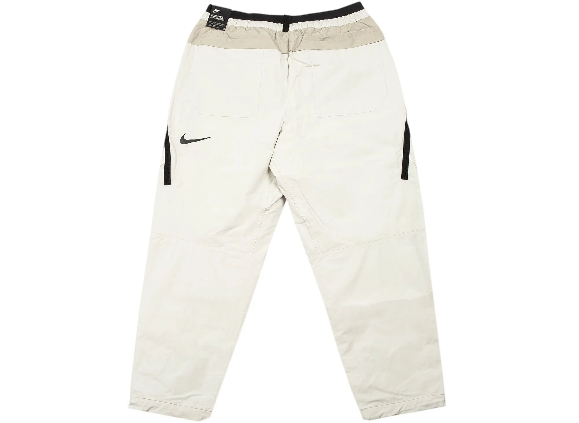 Men's Nike Sportswear Tech Pack Woven Pants in Stone Gre