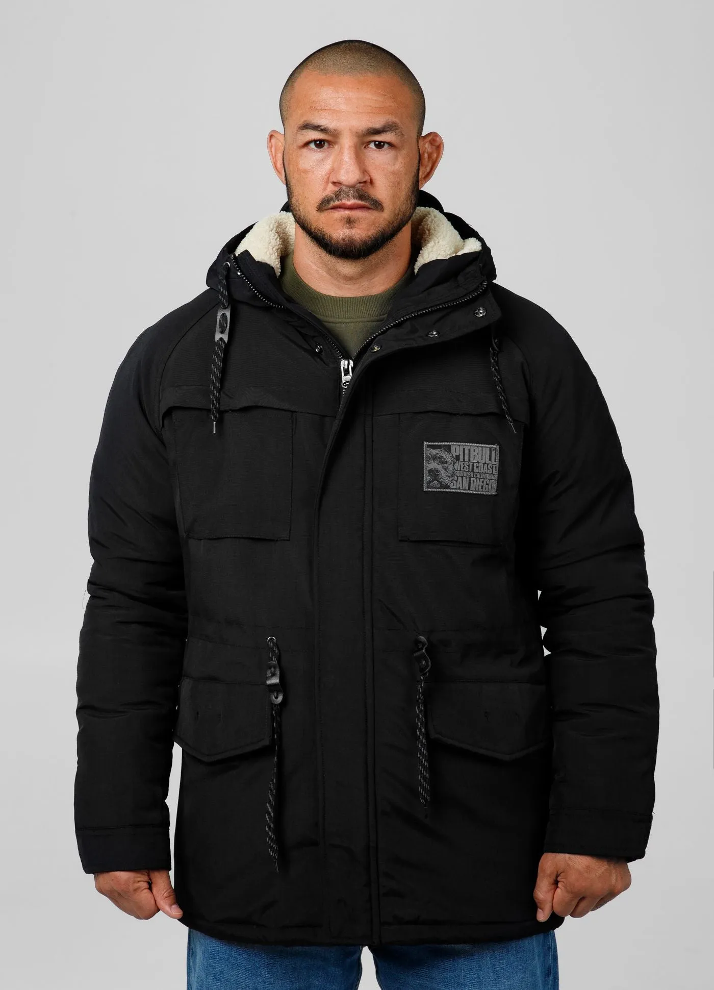 Men's winter  hooded parka jacket Gunner