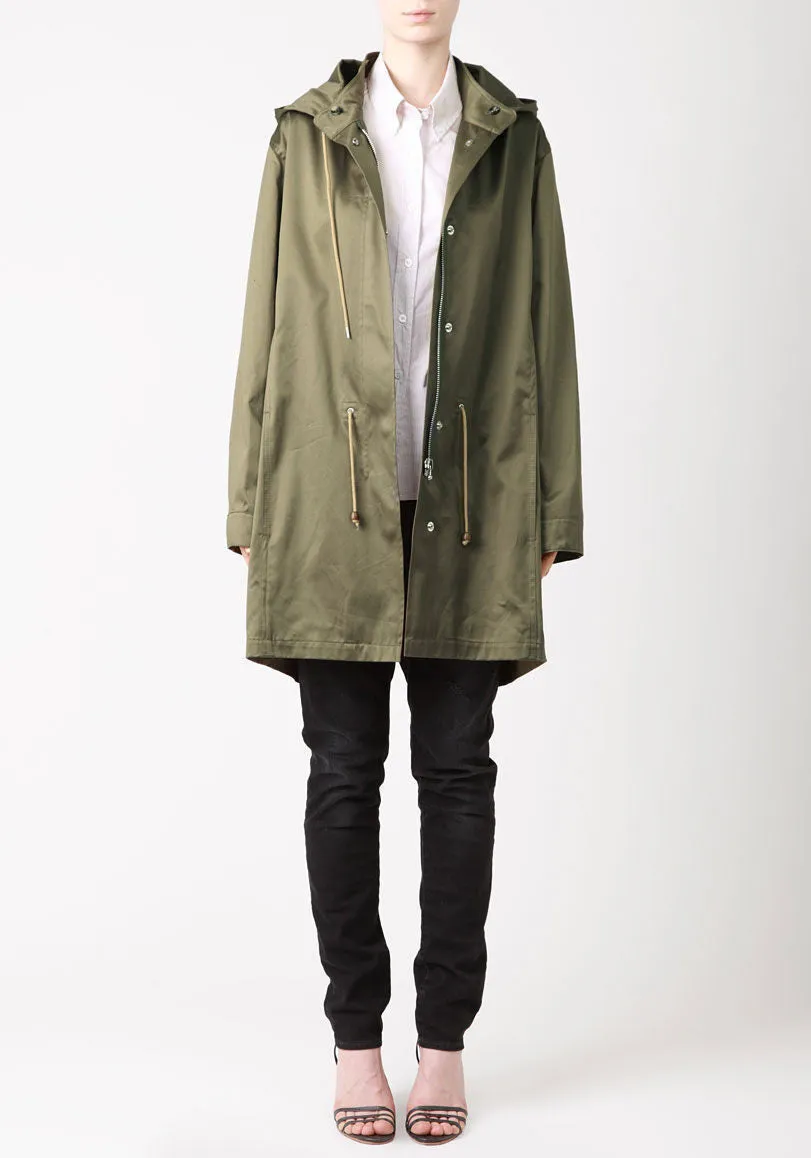 Mercerized Cotton Parka