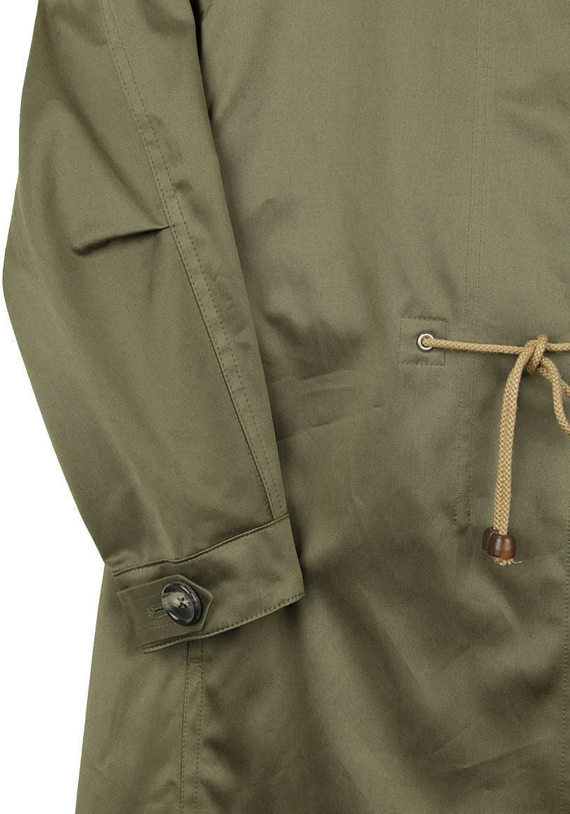 Mercerized Cotton Parka