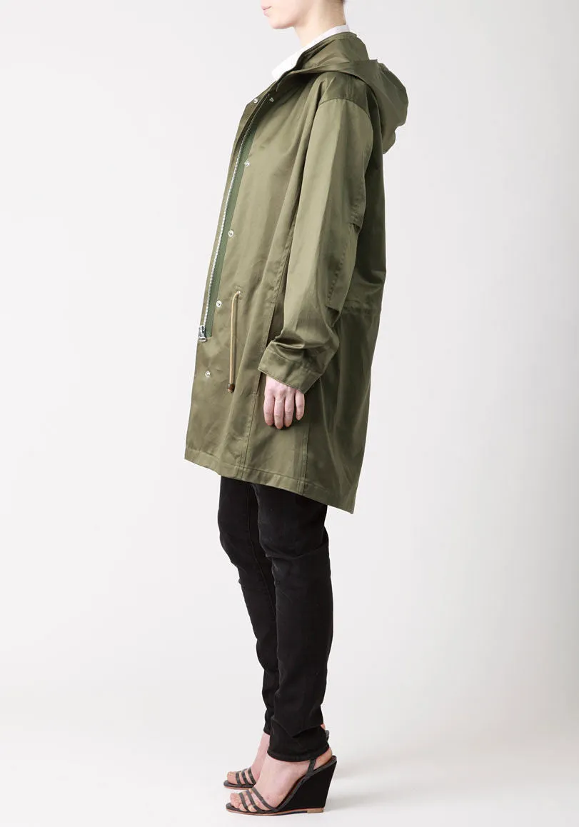 Mercerized Cotton Parka