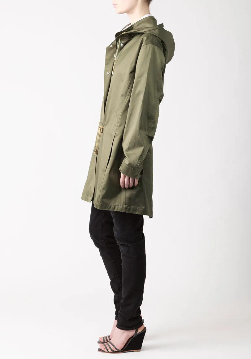 Mercerized Cotton Parka