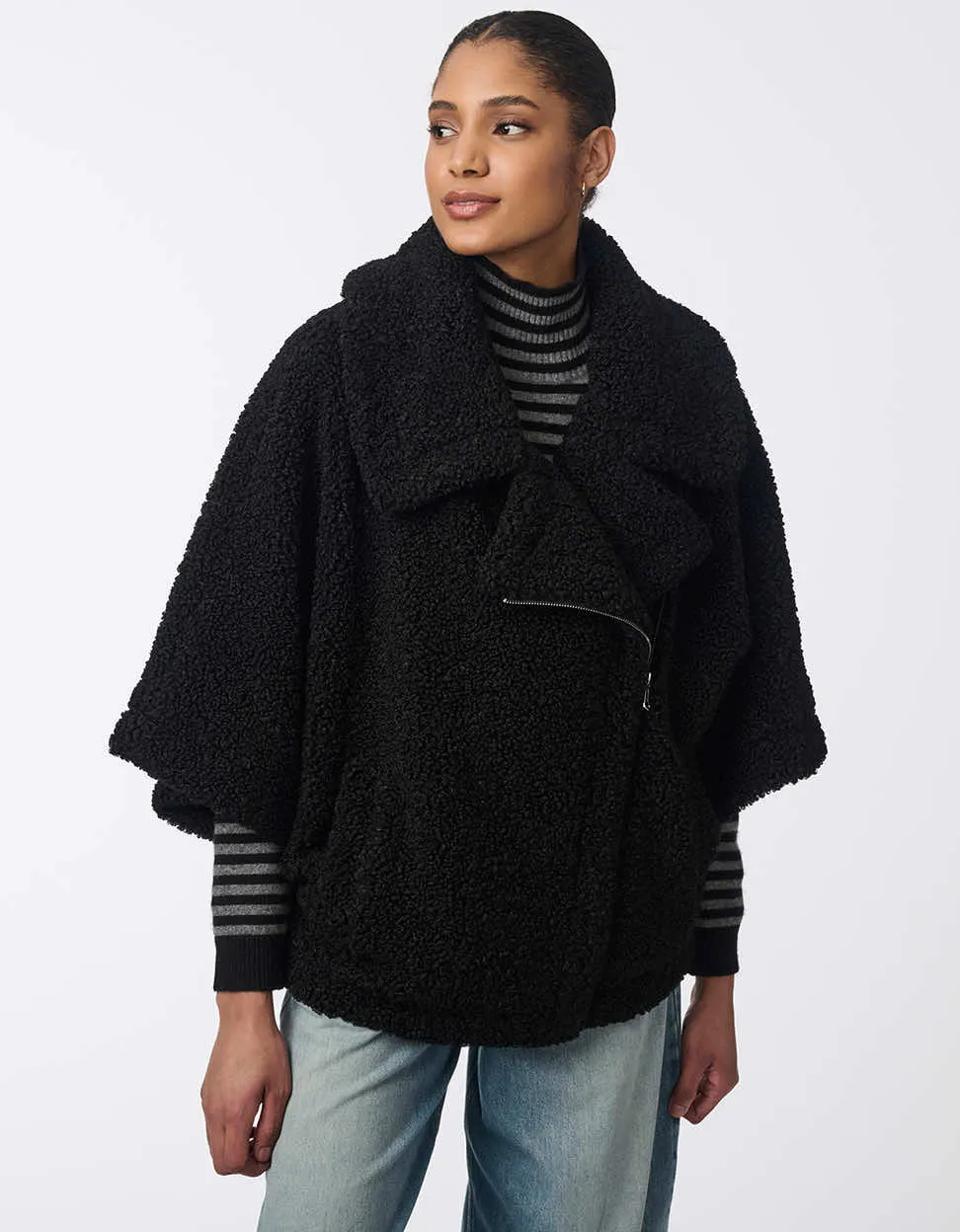 Metropolitan Asymmetric Sherpa Jacket