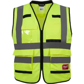 Milwaukee Class 2 High Visibility Yellow Performance Safety Vest