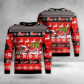 Montecito Fire Protection District Christmas AOP Ugly Christmas Sweater For Men Women, Best Gift For Christmas, The Beautiful Winter Christmas Outfit