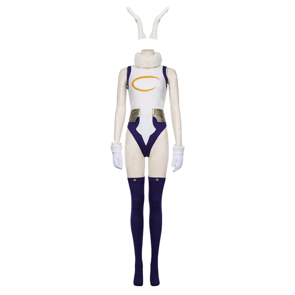 My hero Academic Rabbit Jumpsuit Bunny Girl Cosplay Bodysuit Rompers Suit Miruko‘s Sexy Jumpsuit Cosplay Costume