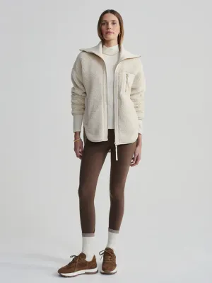 Myla Zip Through Jacket in Sandshell