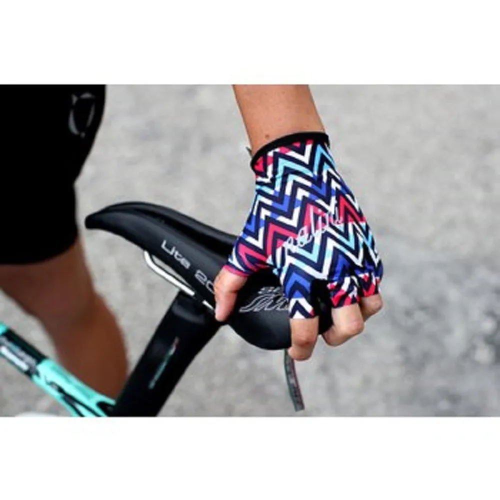 Nalini Pro E19AIS Cima 2.0 Women's Gloves - Blue/Pink (XS, M, XL, 2XL)