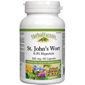 Natural Factors St. Johns Wort 300mg 90 Caps