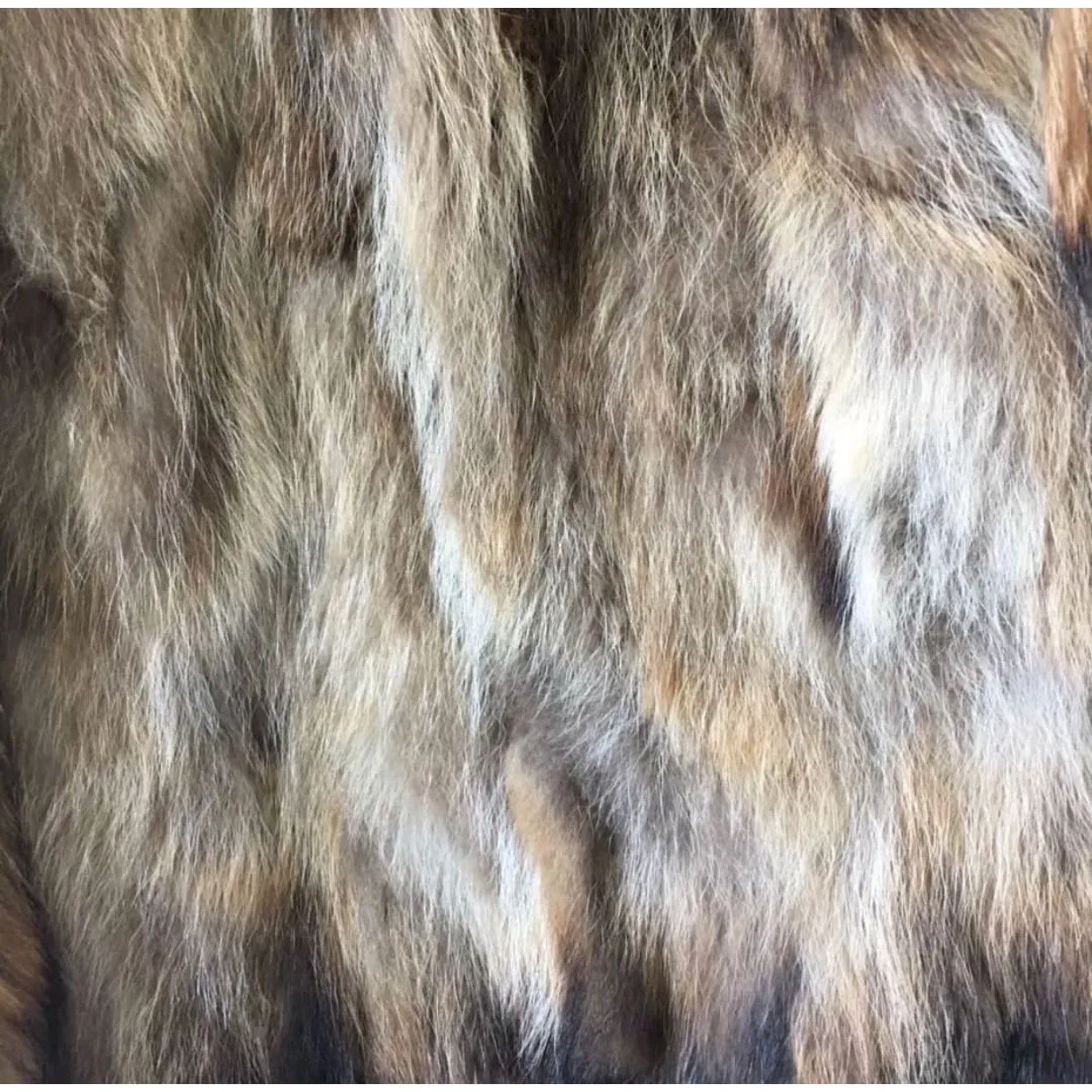 Natural Fur Black Parka