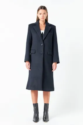 Oversize Wool Trench Coat