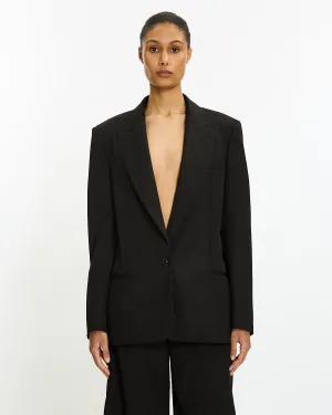 Oversized Single Breasted Blazer