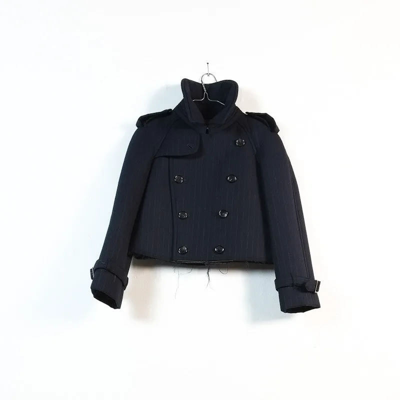 padded batting peacoat