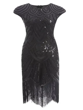 Plus Size 1920s Sequin Dress