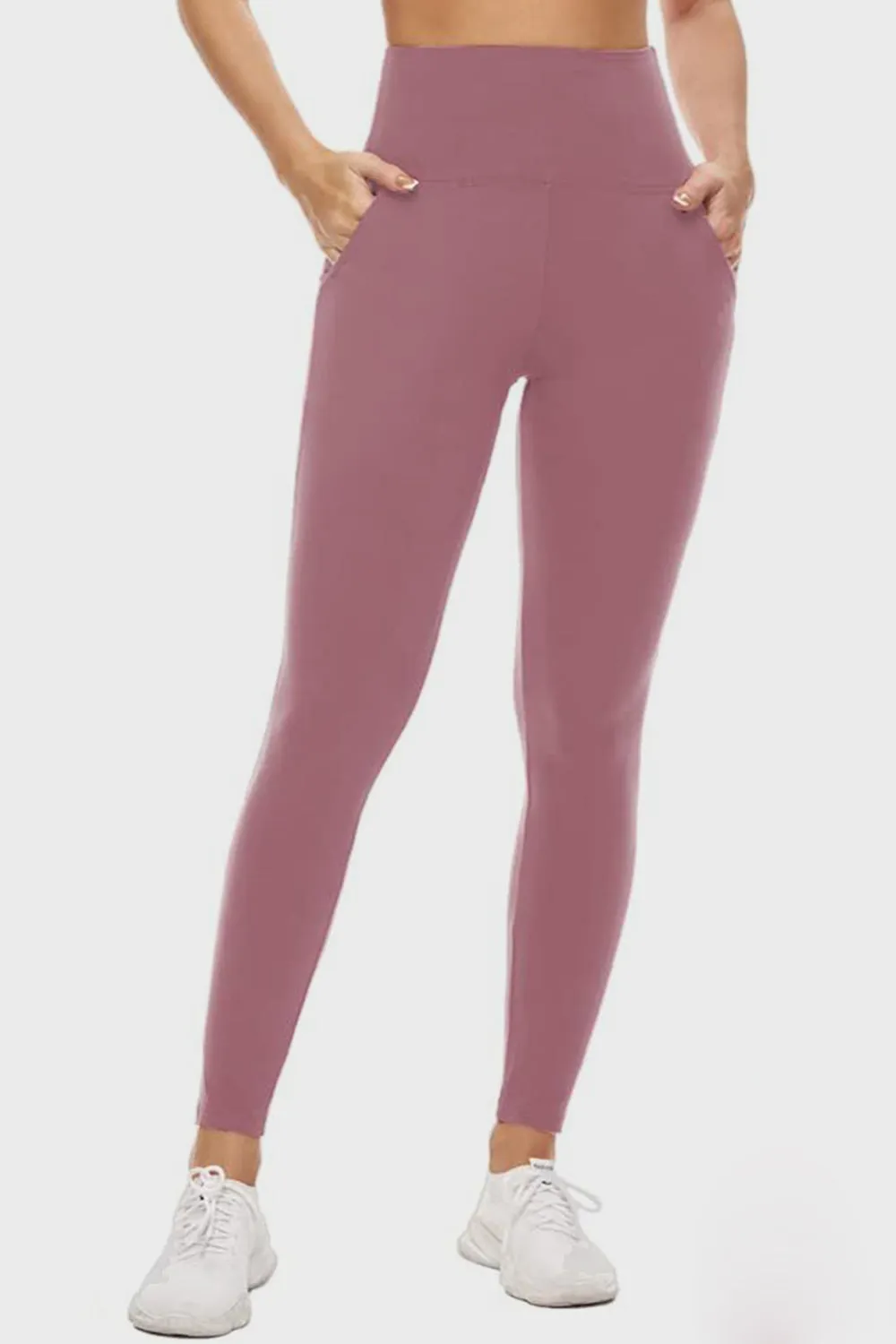 Pocketed High Waist Active Leggings *Web Exclusive* Ships ONLY!