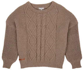 Preppy Sweater Taupe Women's Simply Southern