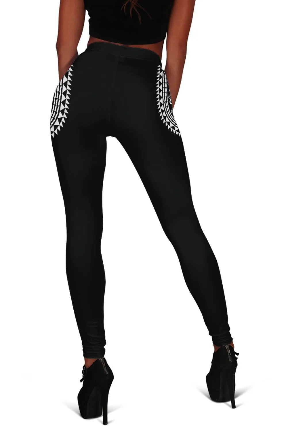 Printed Dashiki Color Black Leggings