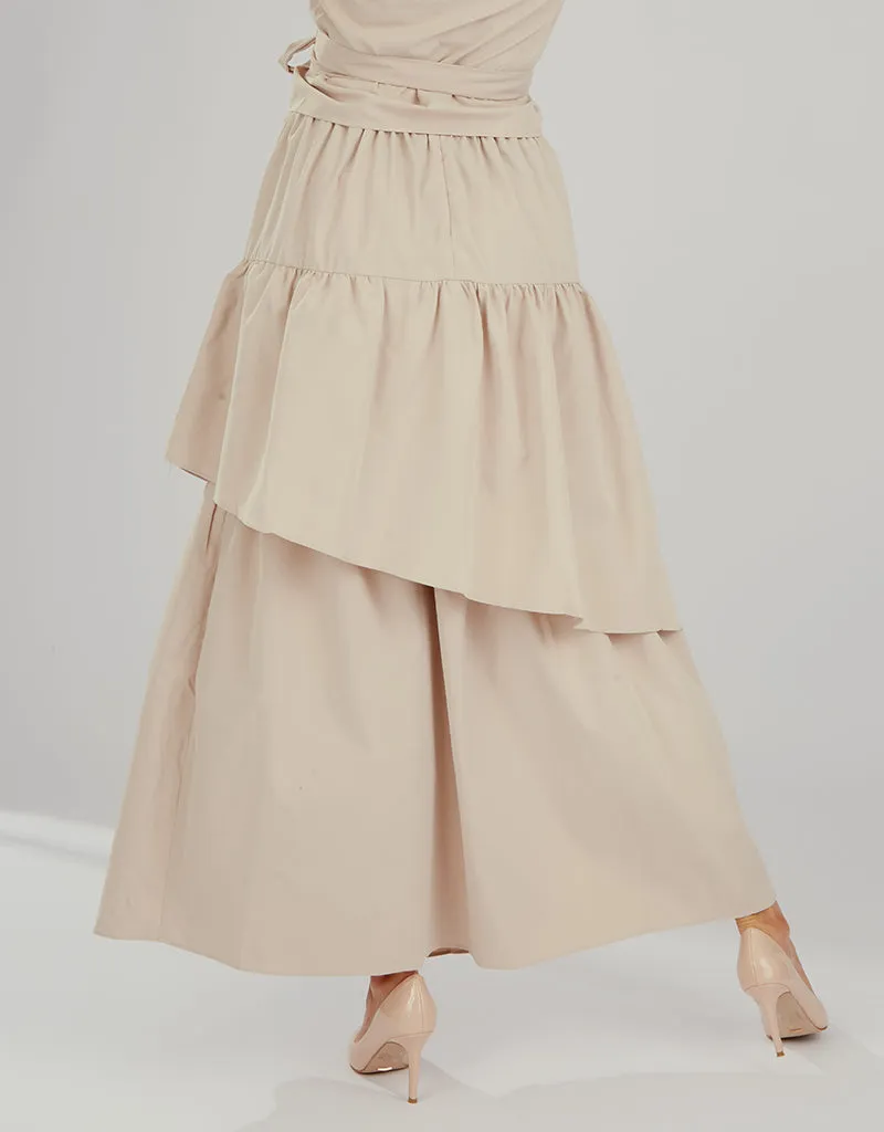 Pristine Tiered Skirt