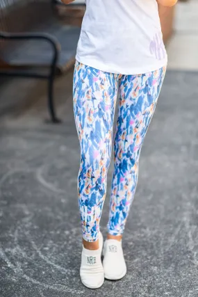 Ready To Run Leggings, Blue