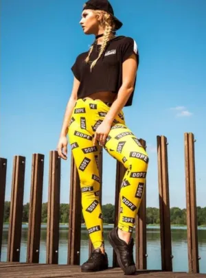 Regular Leggings (8-12 UK Size) - Dope