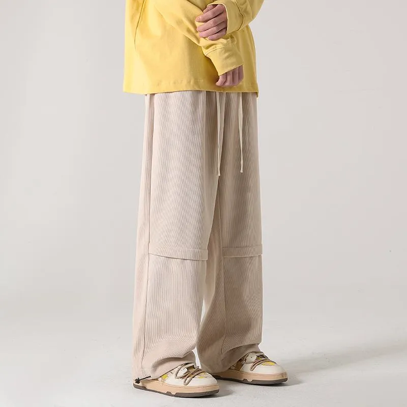 Retro Corduroy Loose Fit Pants