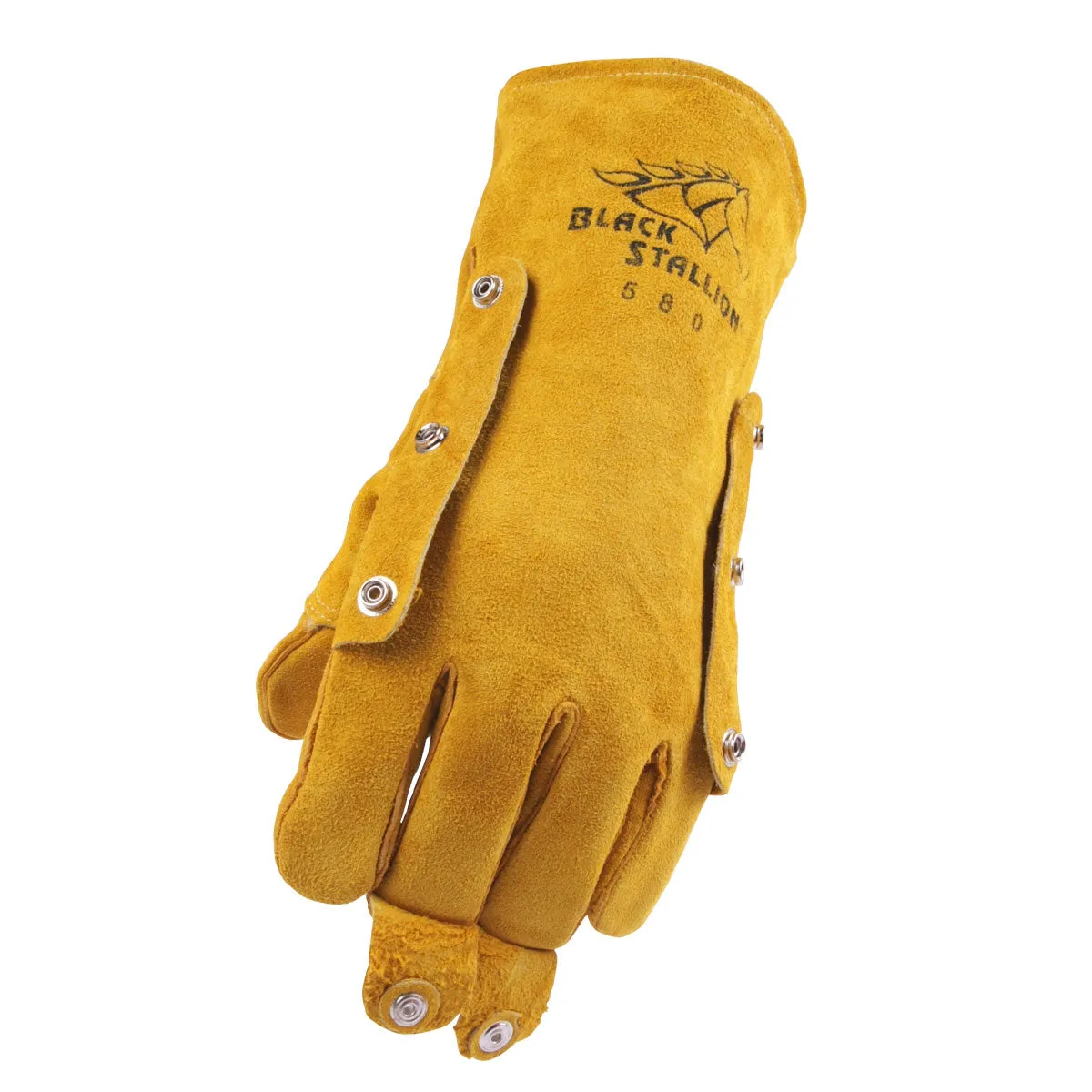 Revco 580LH Split Cowhide Stick Glove with FluxGuard™ Snaps - Left Hand ONLY (1 Glove)