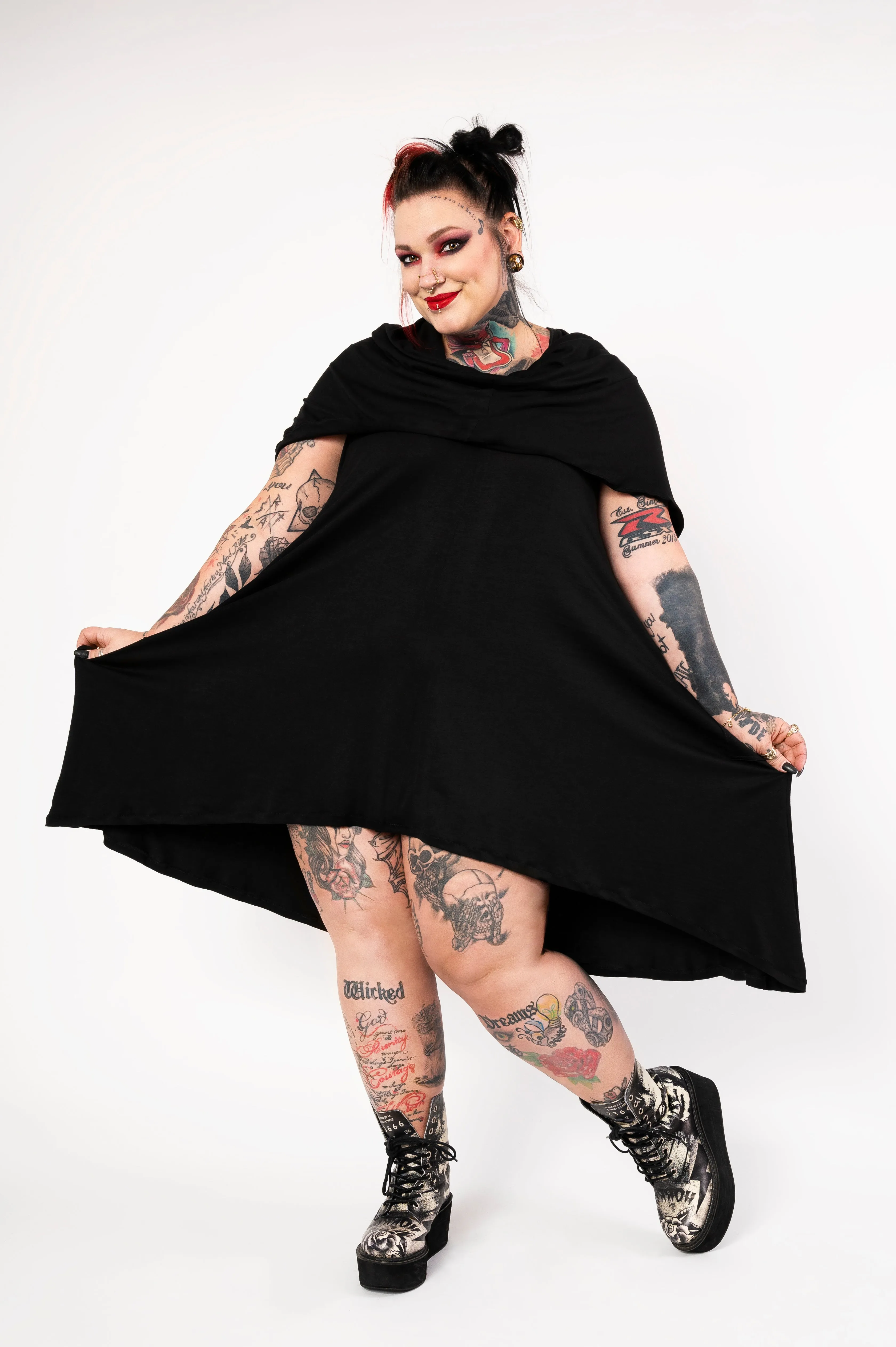 Rituel tunic - black