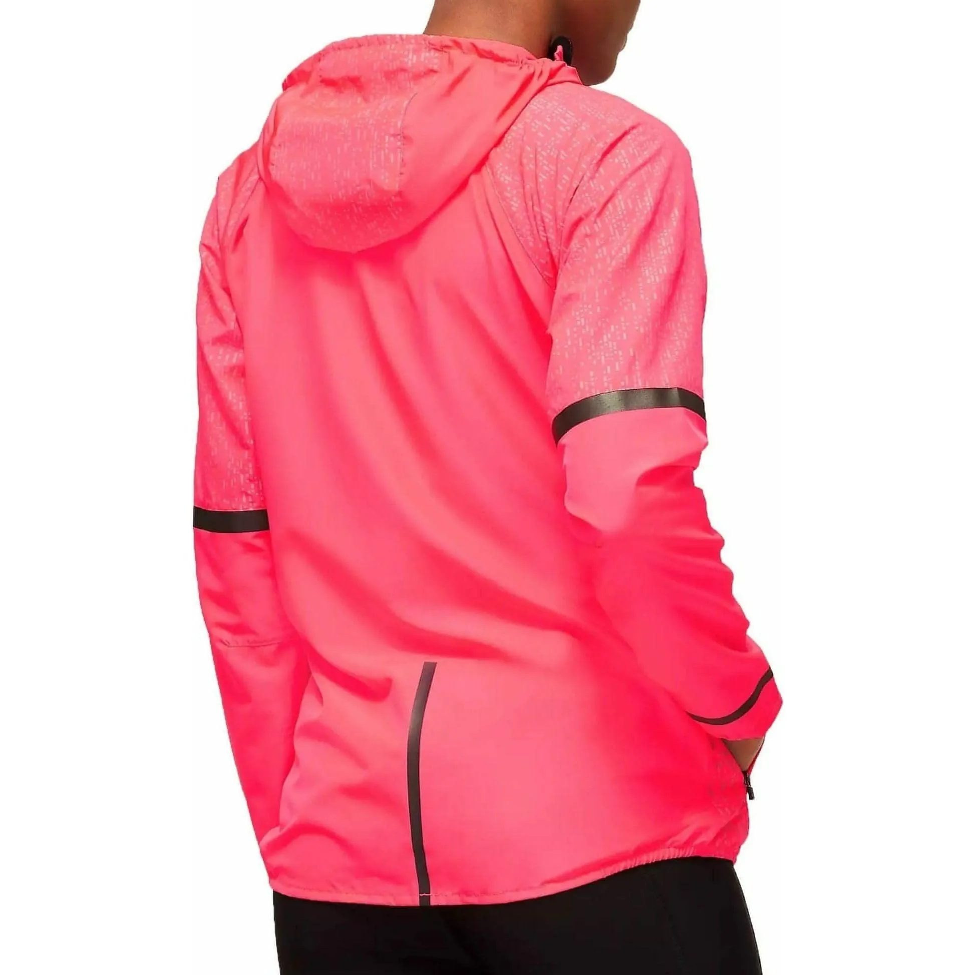 Ronhill Life Night Runner Womens Running Jacket - Pink