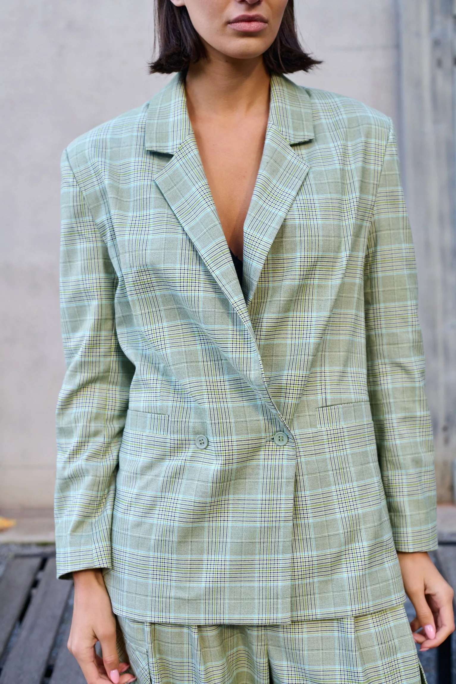 Rowan Blazer in Check