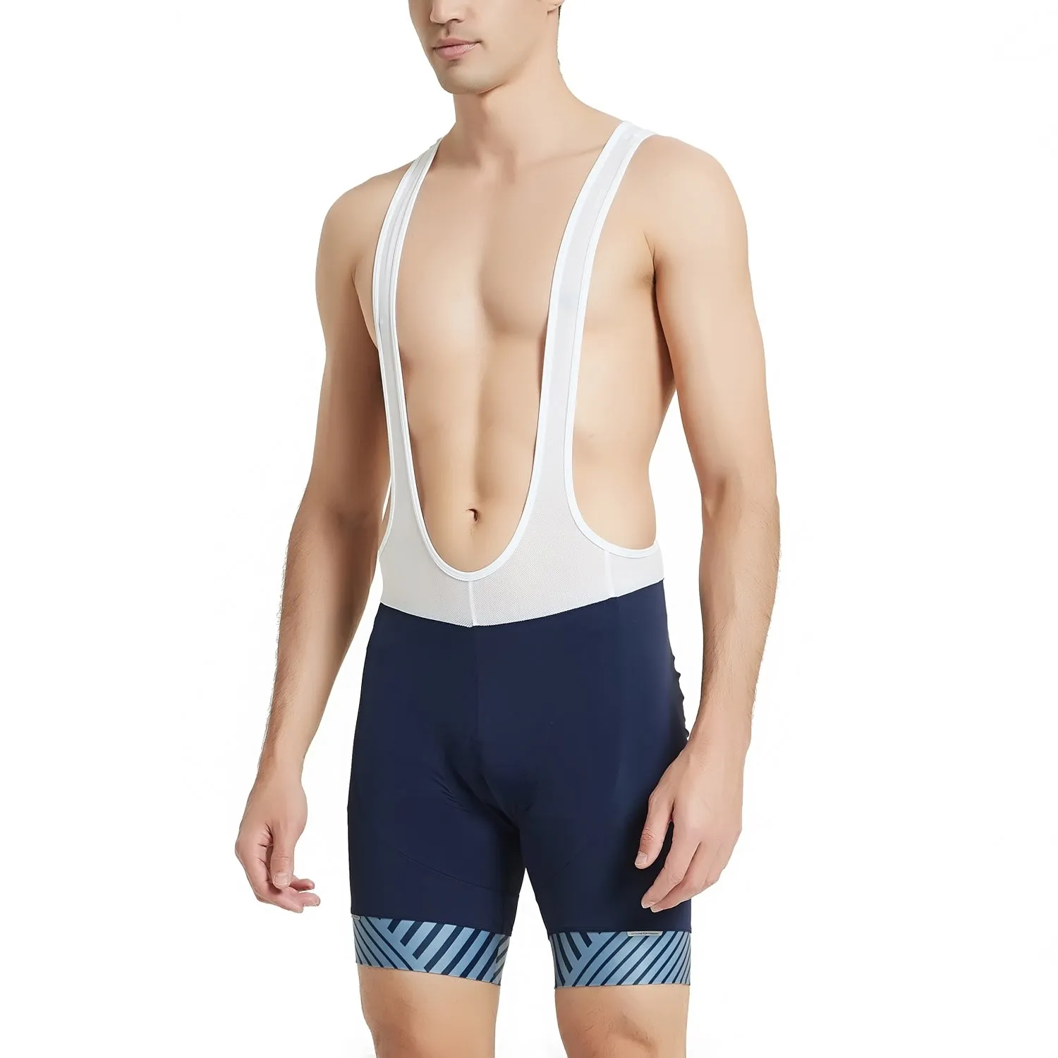 Santic Herman Navy Men Padded Cycling Bib Short