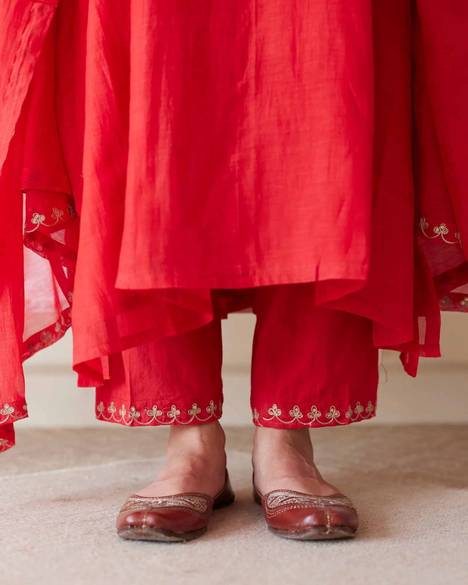 Scarlet Festive Kurta Set