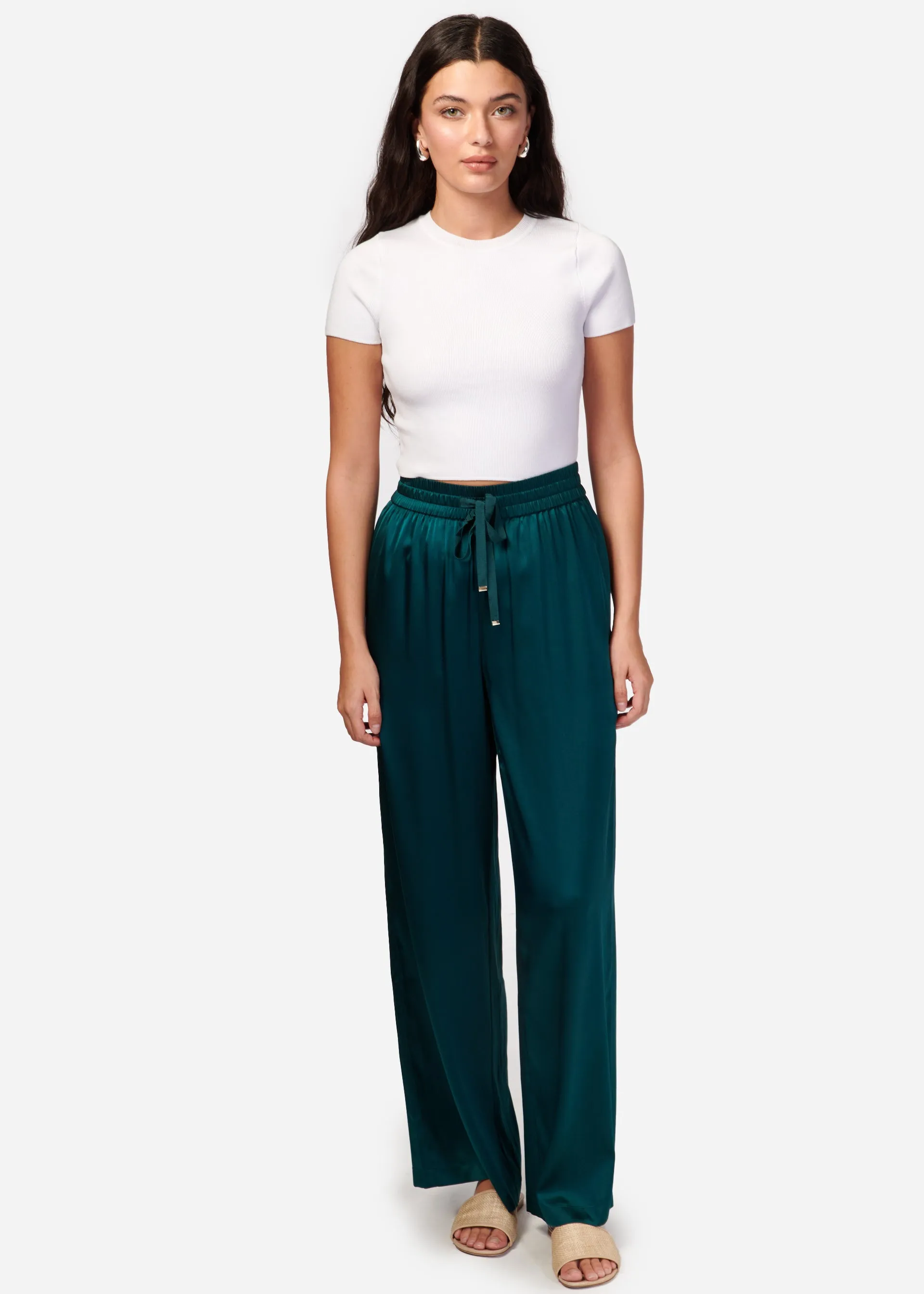 Sena Wide Leg Pant Pacific