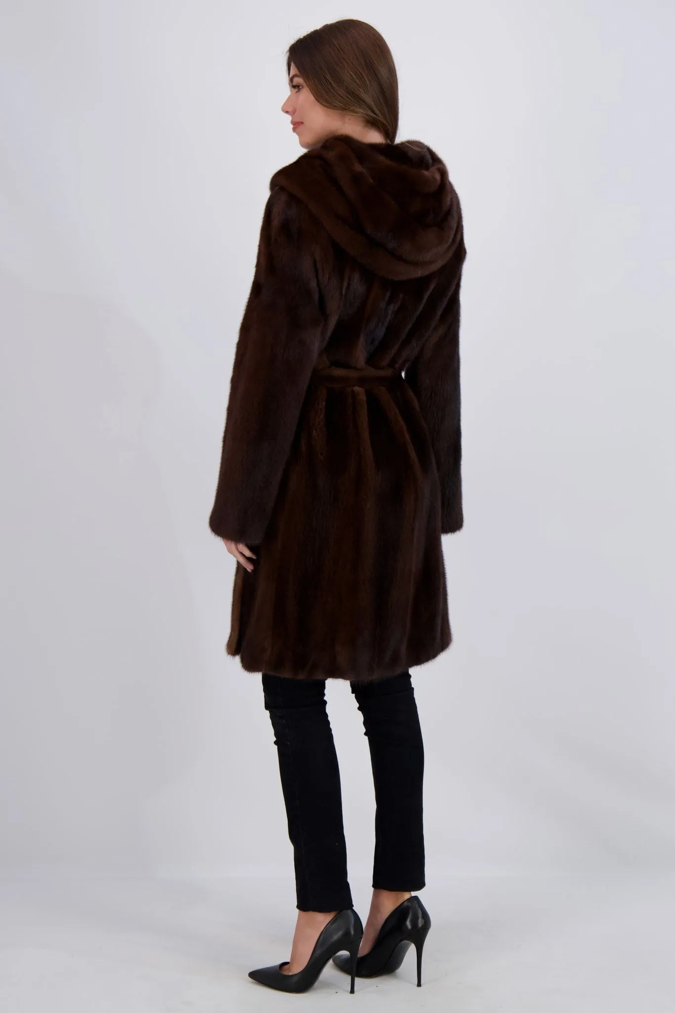 SHEARED MINK PARKA