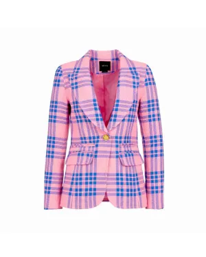 Smythe Hutton Carnation Plaid Blazer