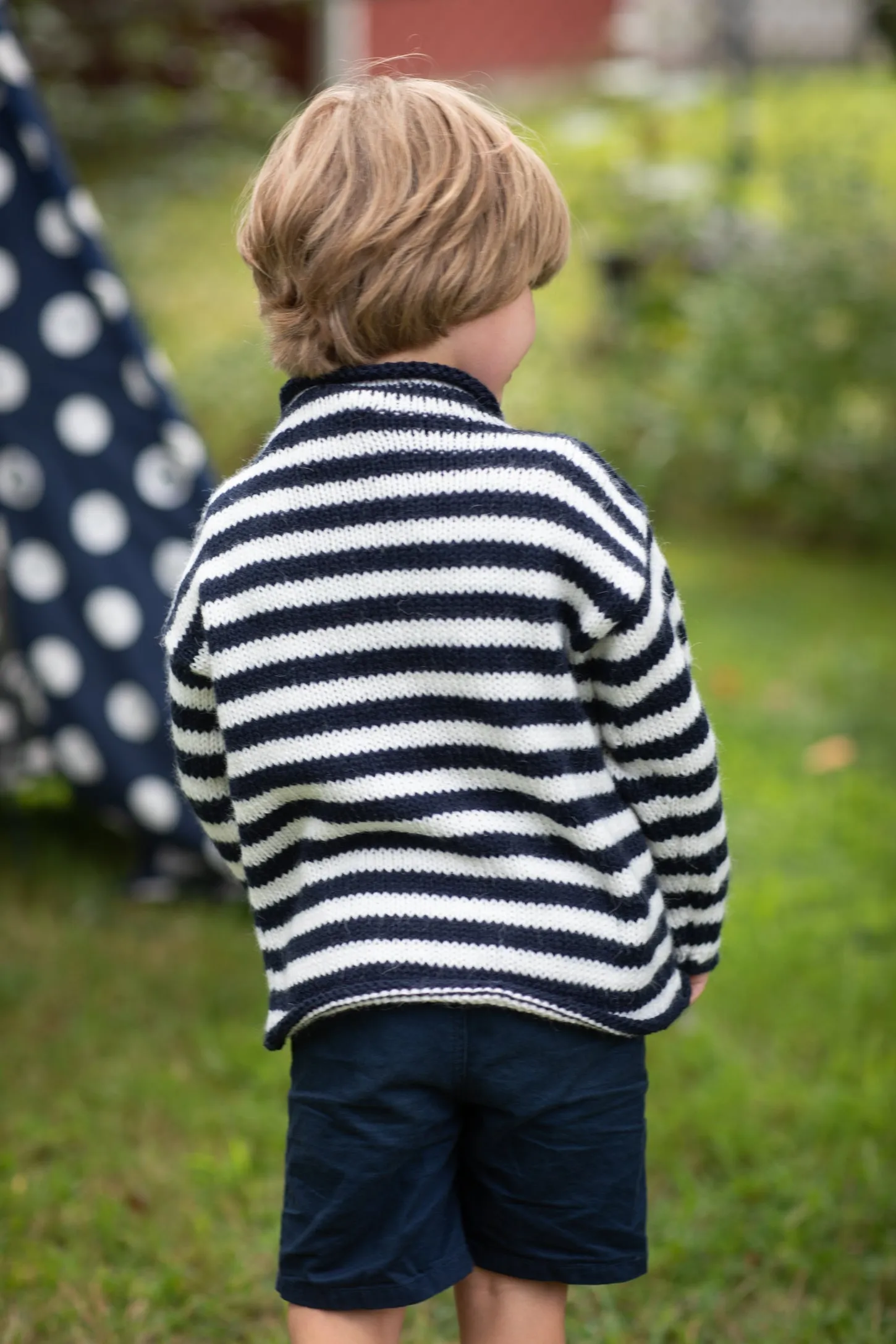 Striped Kids' Lobster Sweater