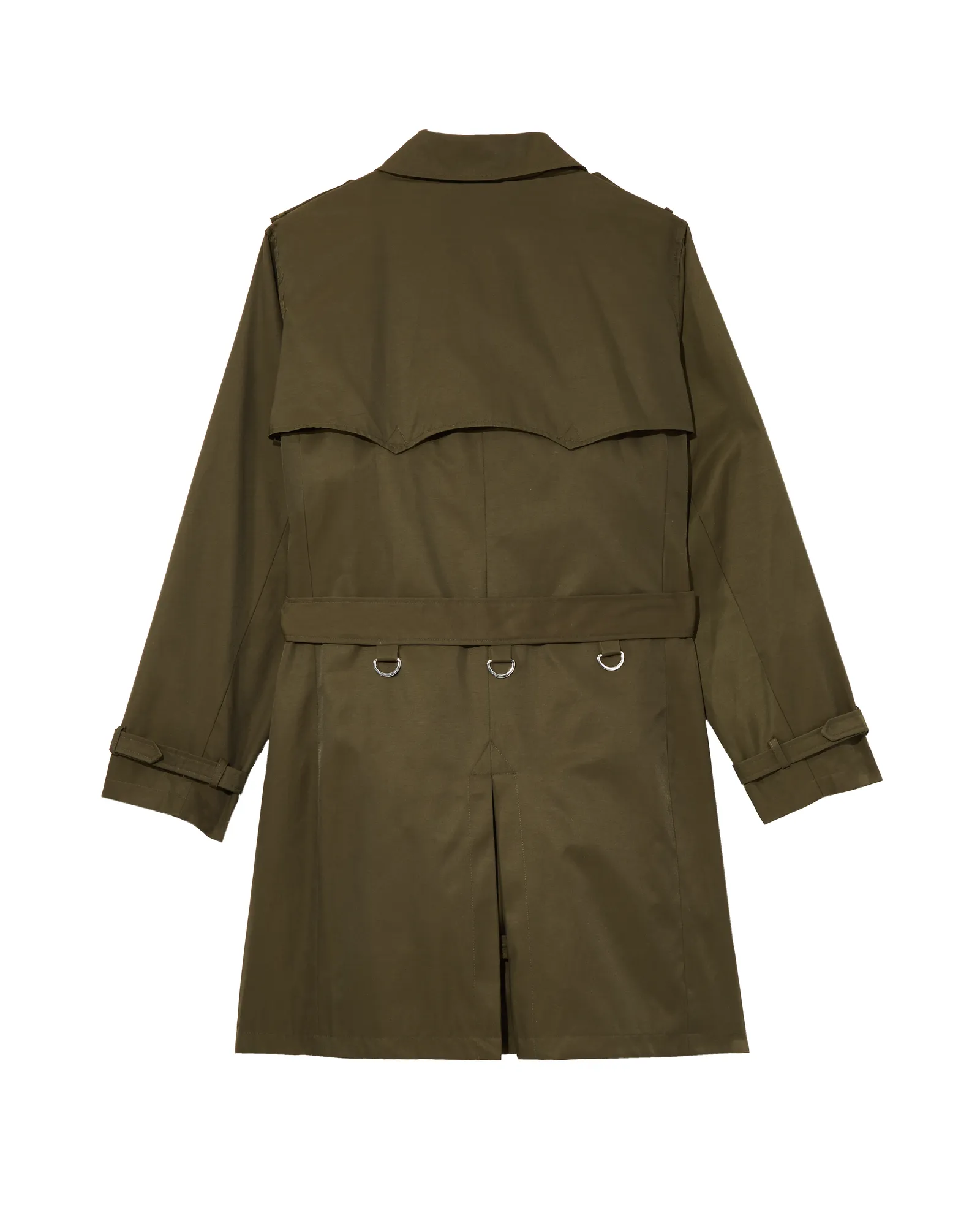 Sumac Double Breasted Trench Coat | Olive Green