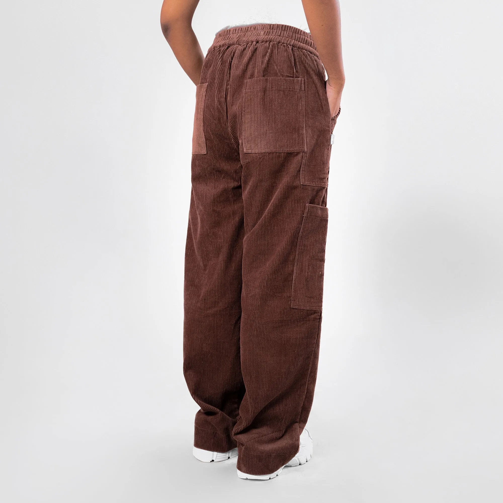 SUPERKICKS | CORDUROY PANT { MUD BROWN