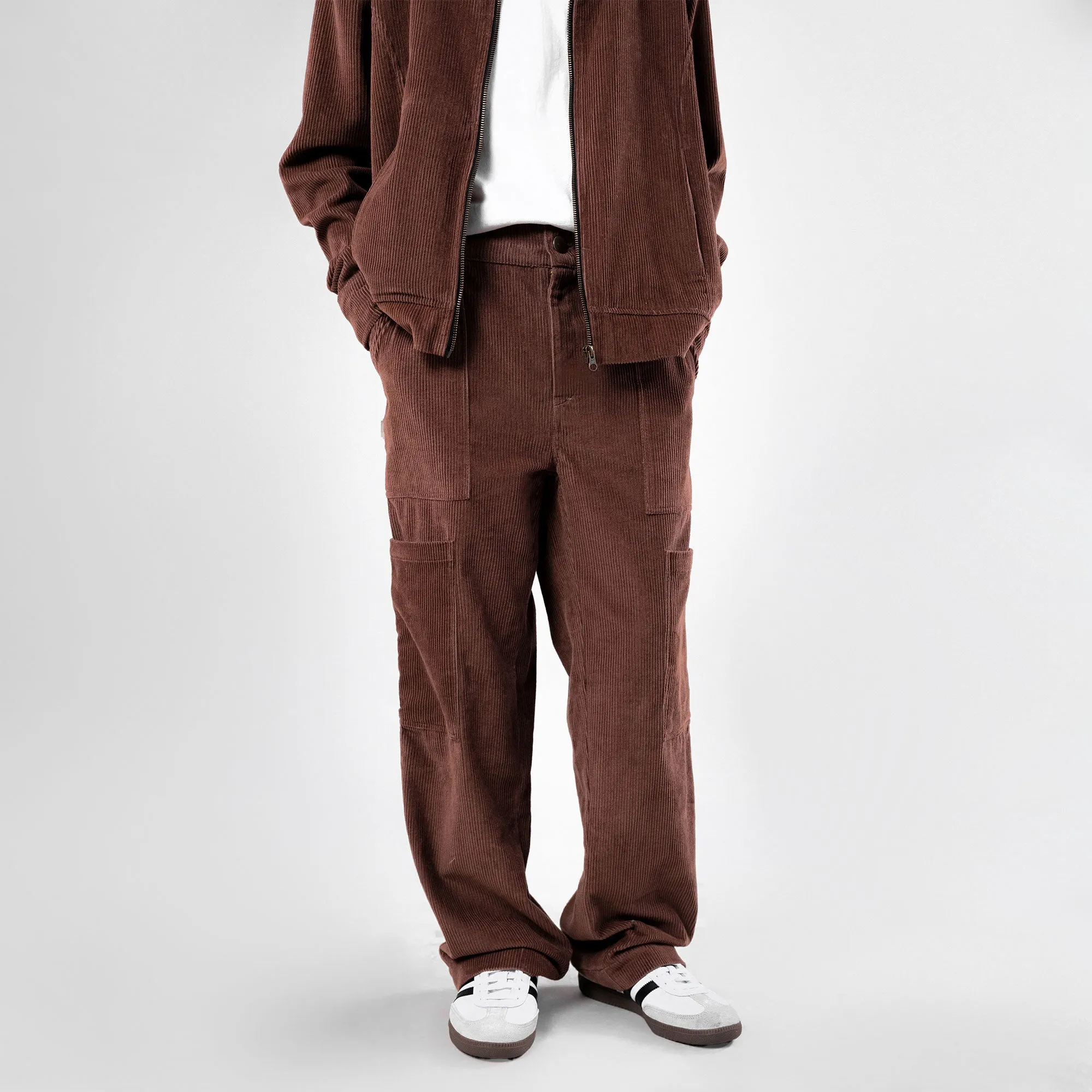 SUPERKICKS | CORDUROY PANT { MUD BROWN