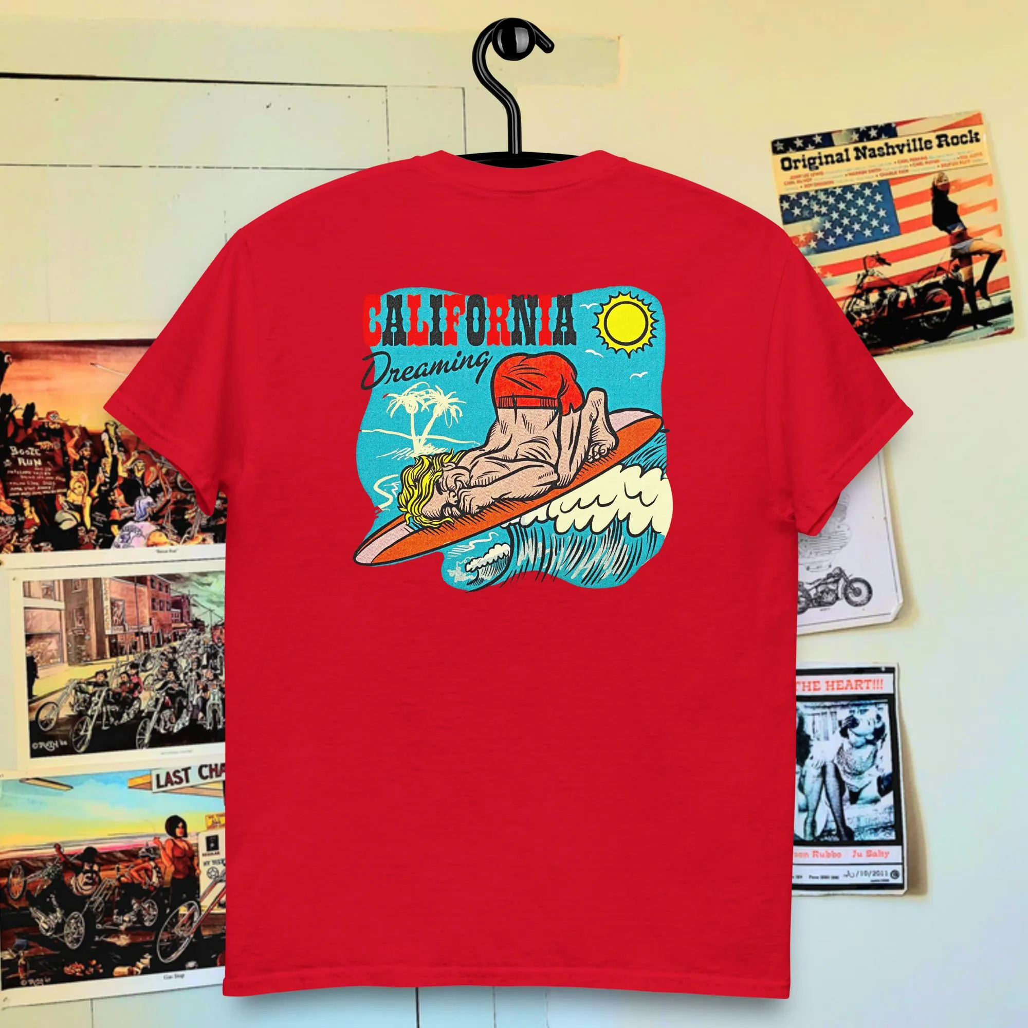 T-Shirt Lazy surfer (californian)!