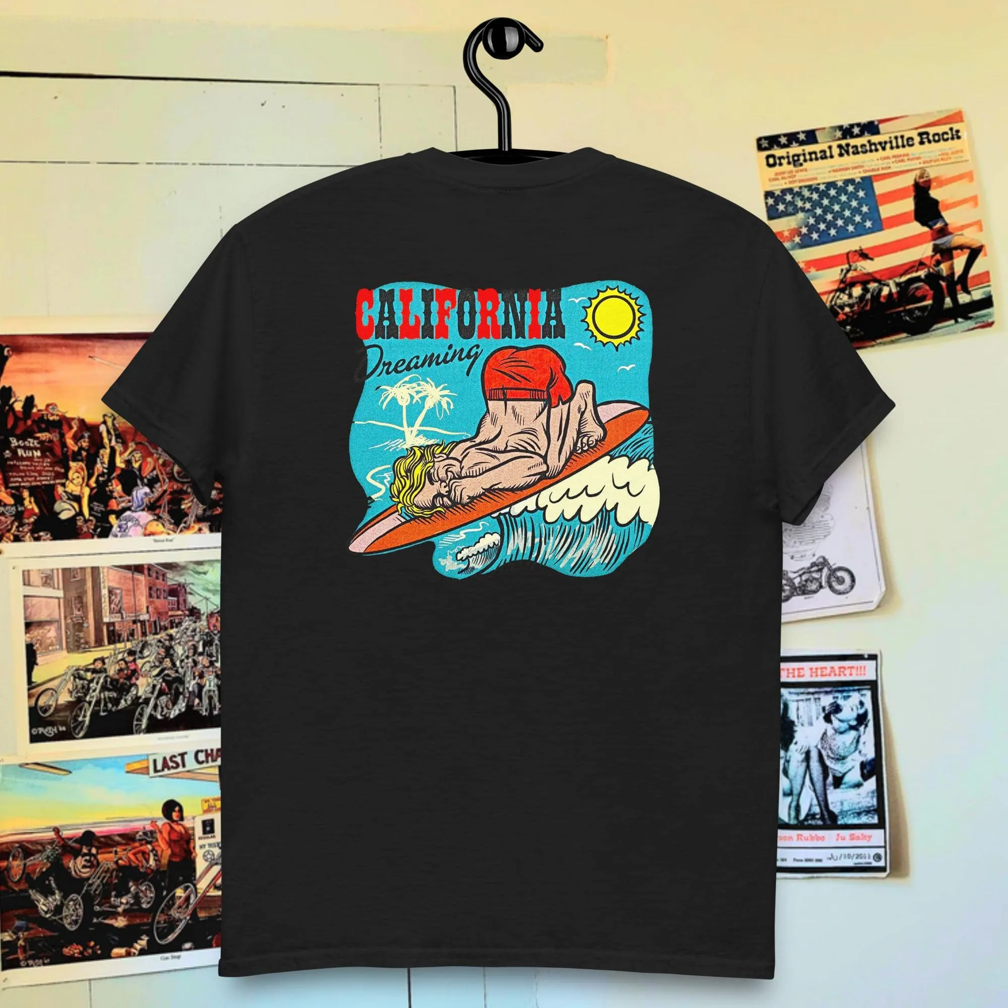 T-Shirt Lazy surfer (californian)!