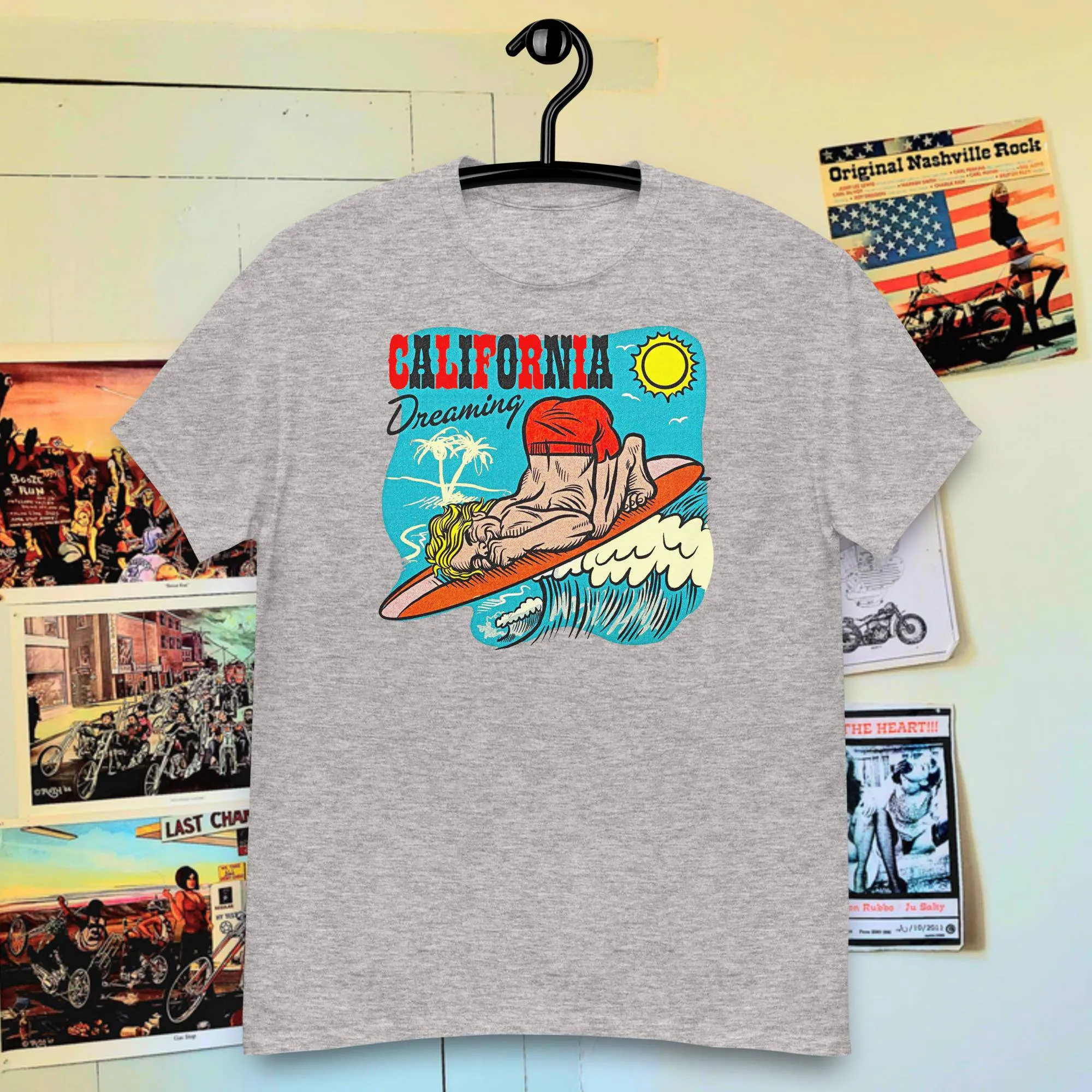 T-Shirt Lazy surfer (californian)!